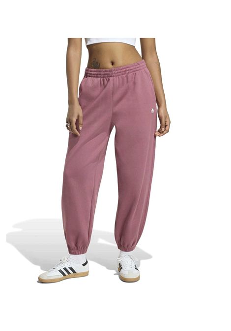 Adidas Originals Essentials Loose Fleece Joggers Burgundy Women ADIDAS ORIGINALS | Pants | KT2267-